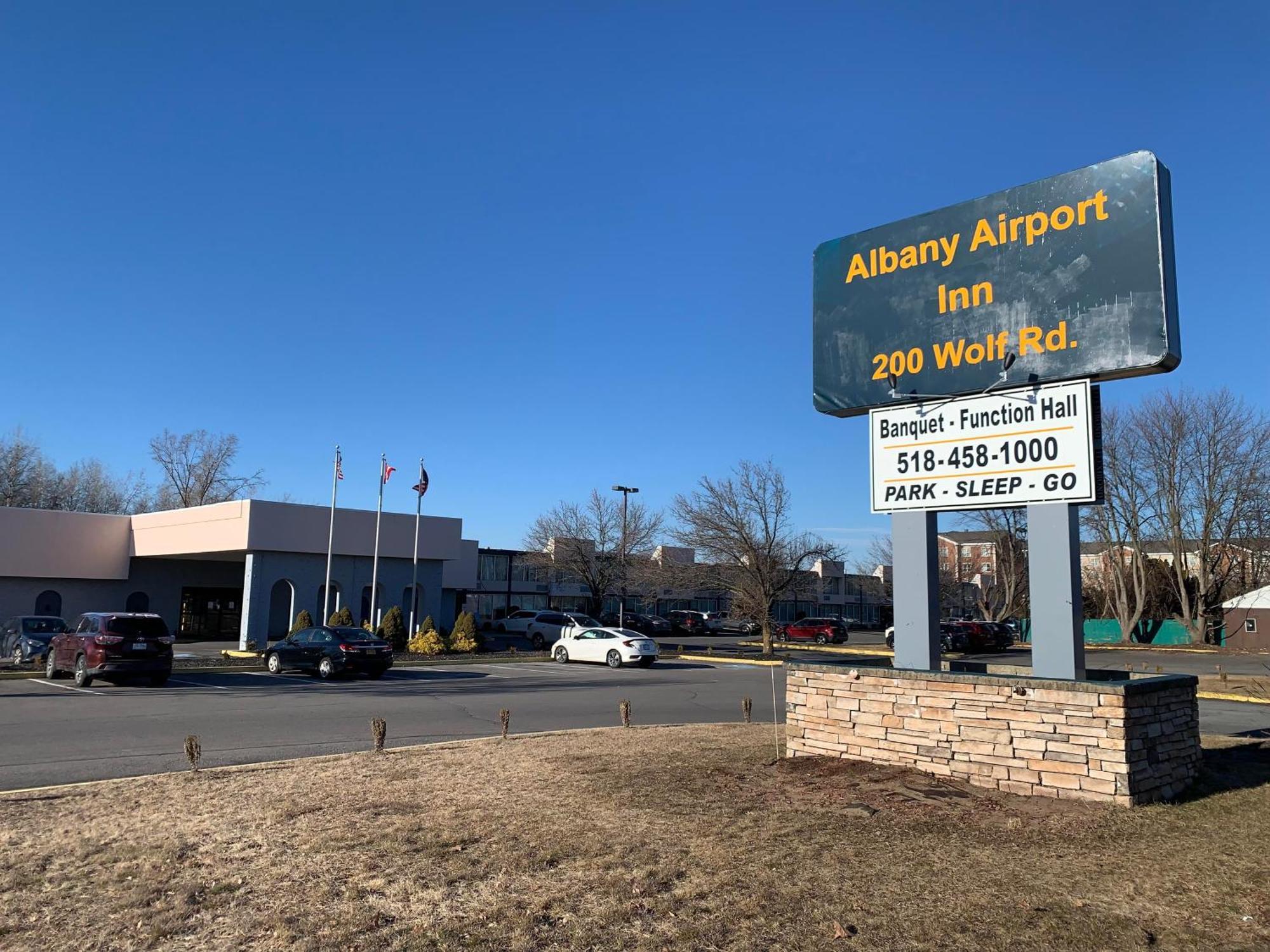 Albany Airport Inn Exterior foto